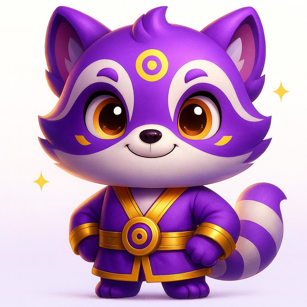 Purple Tanuki